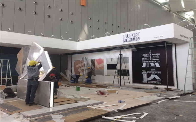 惠達(dá)磁磚設(shè)計(jì)周廣州展臺設(shè)計(jì)搭建